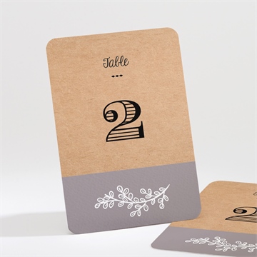 Numéro de table mariage réf. N211499