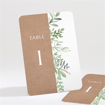 Numéro de table mariage love power