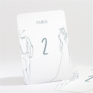 Numéro de table mariage réf. N211526