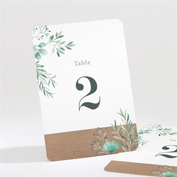Numéro de table mariage let our love grow ! magnet