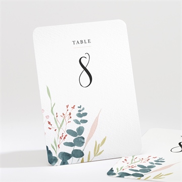 Numéro de table mariage réf. N211543