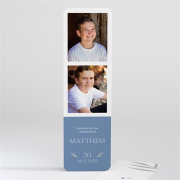 Signet confirmation grandeur argent