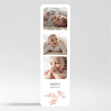 Remerciement naissance notre joie magnet