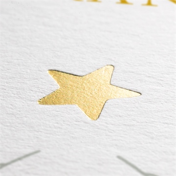 Faire-part communion en vérité dorure - Marquage à chaud OR