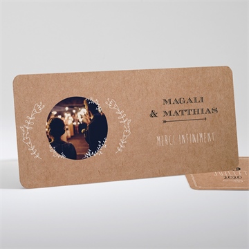 Carte recto-verso - paysage 