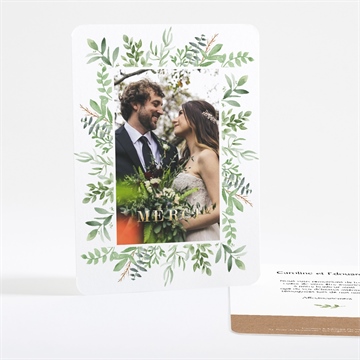 Carte dorure - portrait