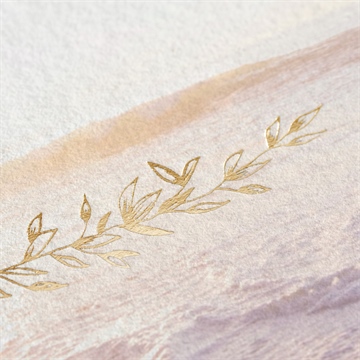 Remerciement décès au revoir - Détail du carte