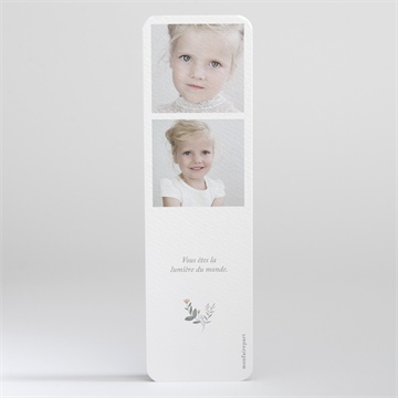 Signet communion foi fervente recto verso - Dos du signet