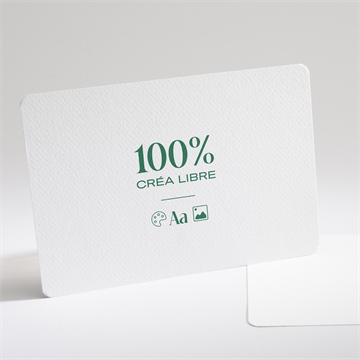 Carte recto-verso - paysage 