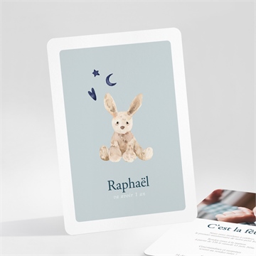 Invitation anniversaire lapin