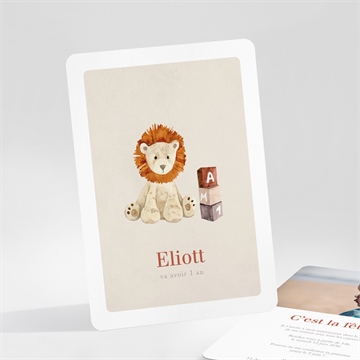 Invitation anniversaire 1 an