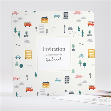 Invitation anniversaire city