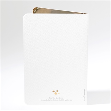 Faire-part naissance mes petits dessins - Dos du faire-part