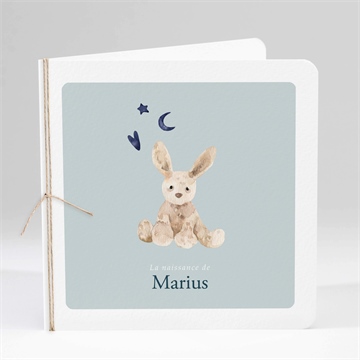 Carte pliée - carré