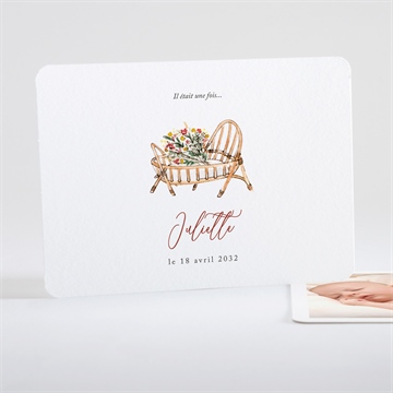 Faire-part naissance mon petit couffin paysage