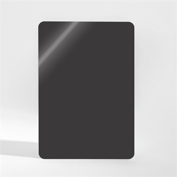 Carte annonce grossesse test ophtalmologique magnet - Dos du faire-part