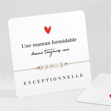 Carte annonce grossesse bientôt mamie