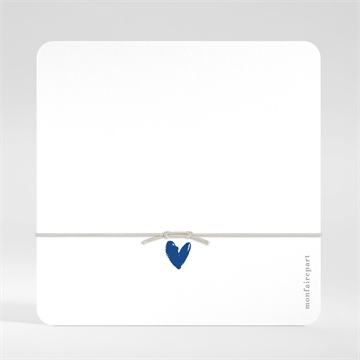 Carte annonce grossesse bientôt papi - Dos du faire-part