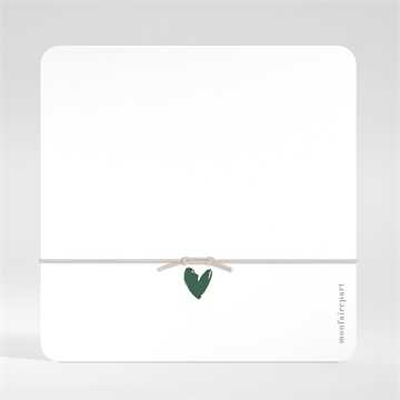 Carte annonce grossesse bientôt papa - Dos du faire-part