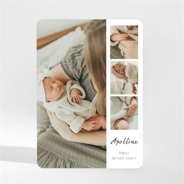 Remerciement naissance mon joli prénom