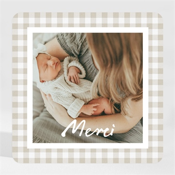 Remerciement naissance vichy