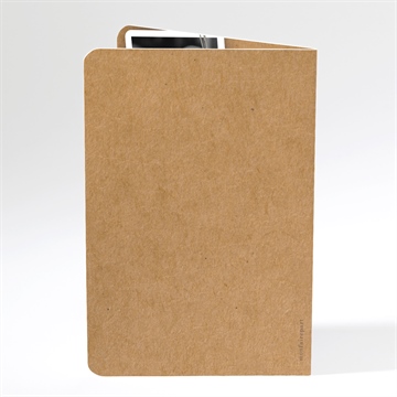 Faire-part naissance dossier confidentiel - Dos du faire-part