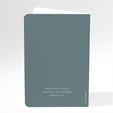 Faire-part communion protection - Dos du faire-part