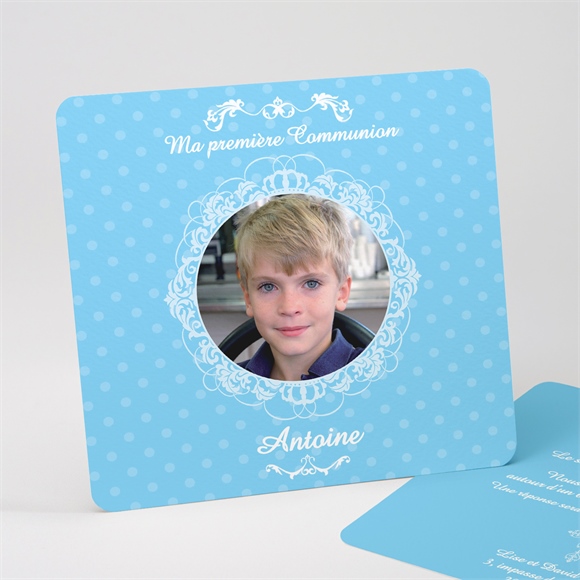 Faire-part communion Moderne et doux réf.N31149