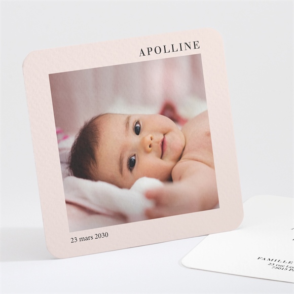 Faire-part naissance Tendre Cadre réf.N301245