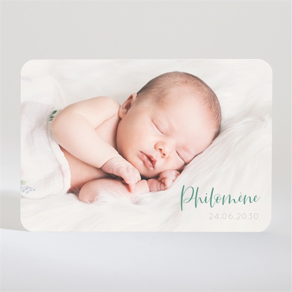 Faire-part naissance Tendre Signature réf.N11019