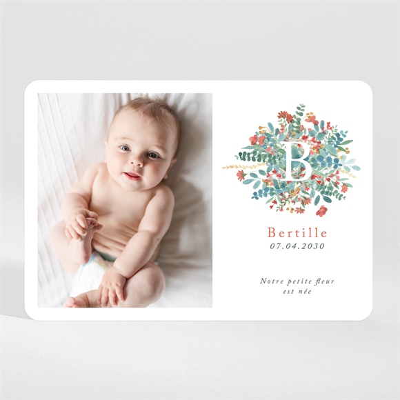 Faire-part naissance profusion magnet