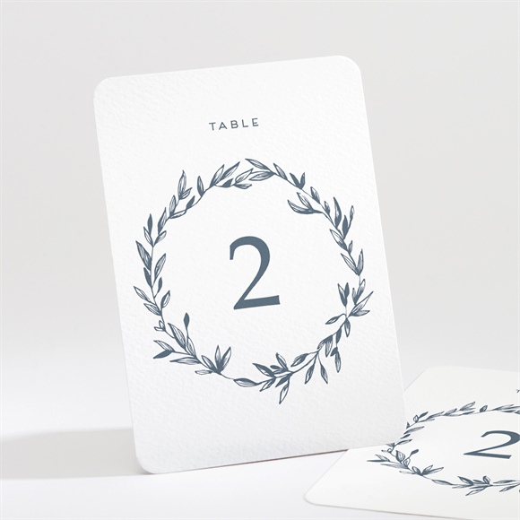 Numéro de table mariage Délicatesse réf.N211519
