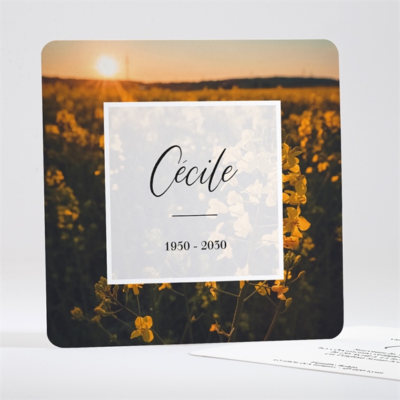 Faire-part décès Eternel réf.N351392