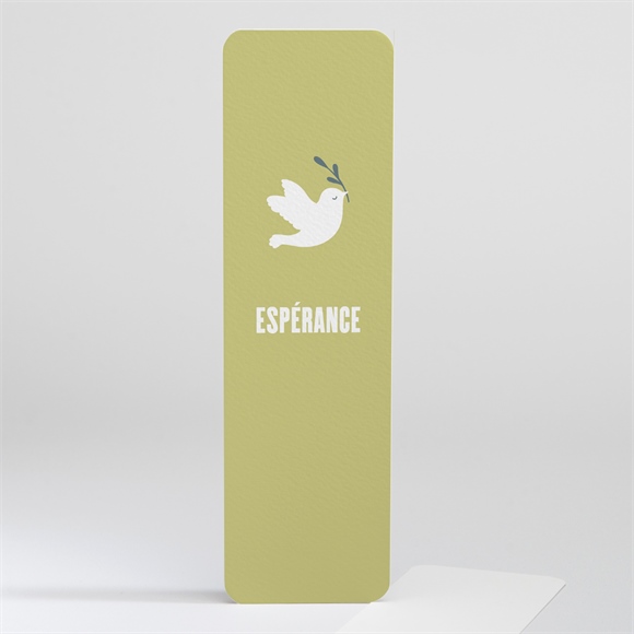 Signet baptême colombe d'espérance