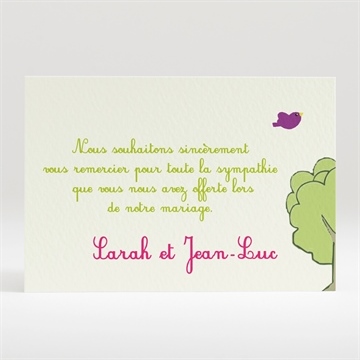 Remerciement mariage mes supers parents se marient!