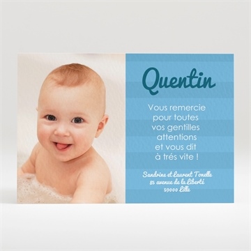 Remerciement naissance réf. N12011
