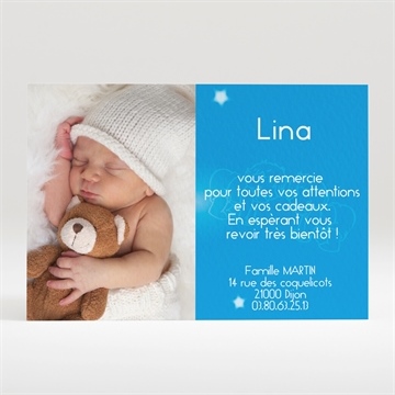 Remerciement naissance gémeaux