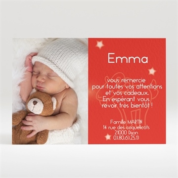 Remerciement naissance astro capricorne