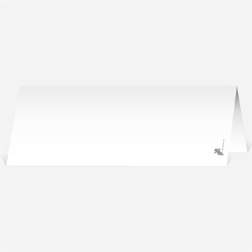 Marque-place mariage la belle equipe - Dos du marque-place