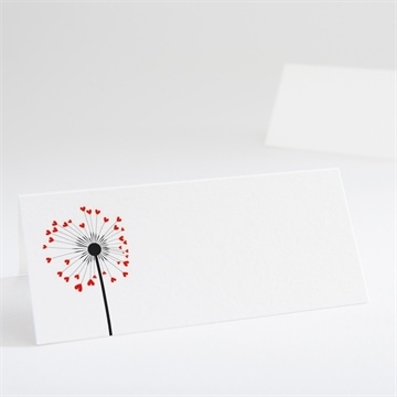 Marque-place mariage un oui en photo