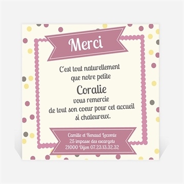 Remerciement naissance remerciement naissance