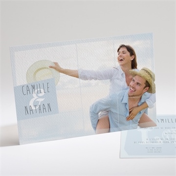 Faire-part mariage associez vous à notre bonheur