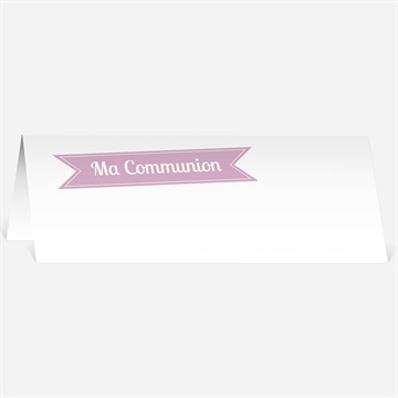 Marque-place communion mon annonce photo