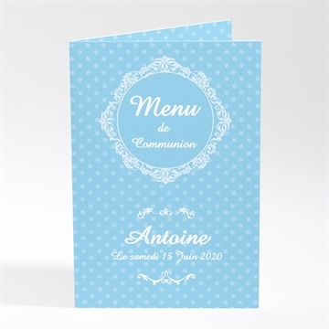Menu communion moderne et doux