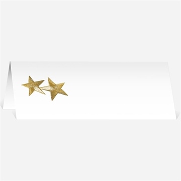 Marque-place mariage féerie d'étoiles