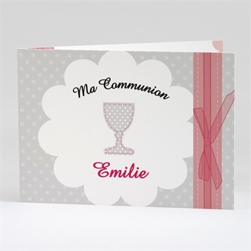 Faire-part communion le calice