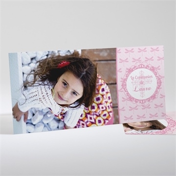 Faire-part communion laura