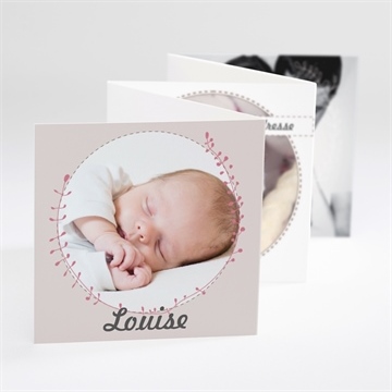 Faire-part naissance accordeon naissance photo