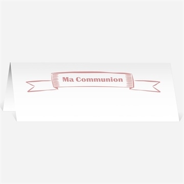 Marque-place communion etape chrétienne