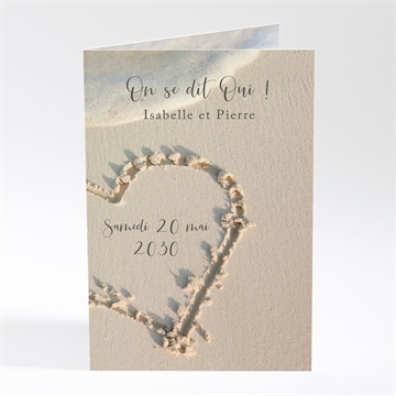 Menu mariage réf. N401383
